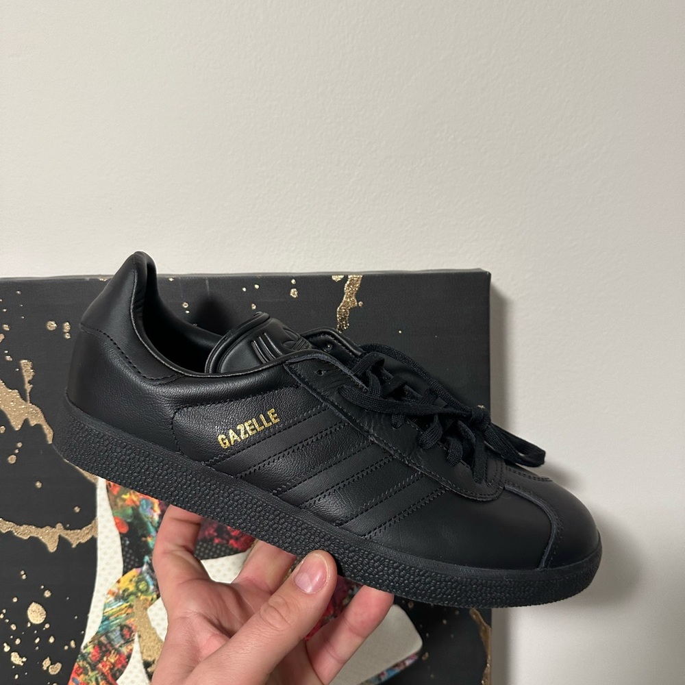 Adidas Gazelle Black size 10 new